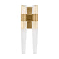  Lassell LED Wall Sconce In Natural Brass