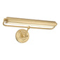  Miller LED Wall Sconce In Aged Brass