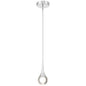  Georgia LED Pendant In Chrome
