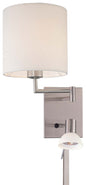  George's Reading Room 1 Light Swing Arm Wall Lamp