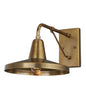  Mariner 1-Light Outdoor Wall Sconce In Antique Brass