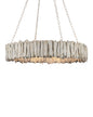  8-Light Chandelier In Whitewash