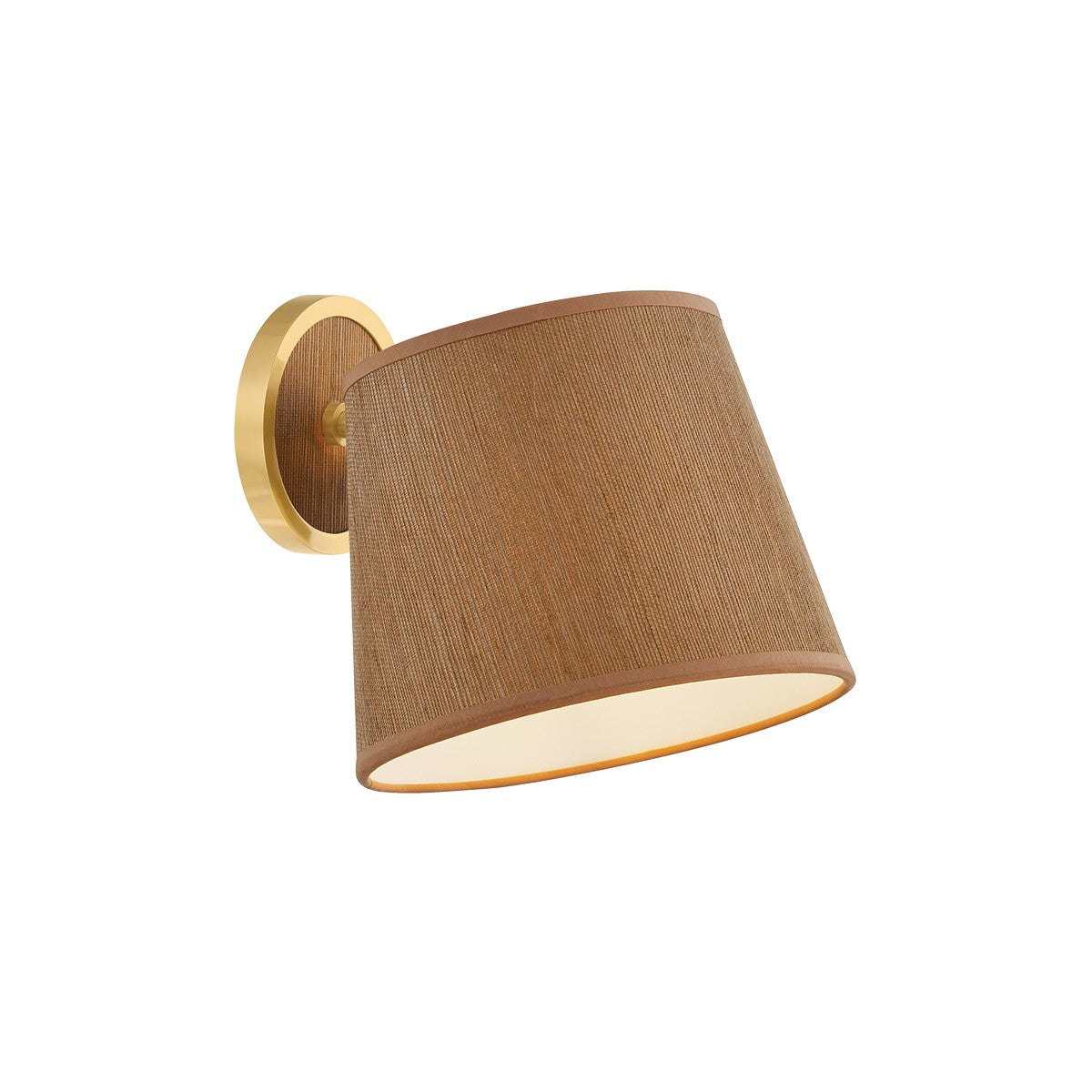  Abeni 1-Light Wall Sconce In Aged Brass