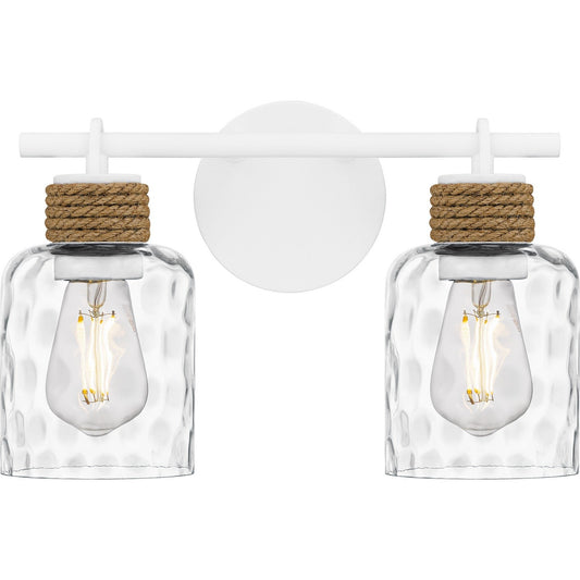  Baltic 2-Light Bath In Matte White