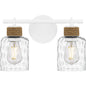  Baltic 2-Light Bath In Matte White