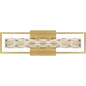  Dazzle LED Bath Light In Soft Gold
