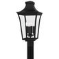  Quentin 4-Light Outdoor Post Lantern In Earth Black