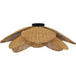  Willa 4-Light Semi-Flush Mount In Matte Black