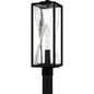  Zarah 1-Light Outdoor Post Lantern In Matte Black