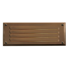  Hardy Island Louvered Brick Light