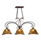  Uttermost's Vetraio 3 Lt Bronze Kitchen Island Light Designed By Carolyn Kinder