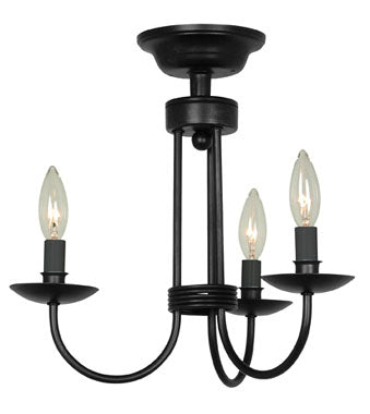  Wrought Iron Flush Mount