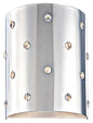  Bling Bling 1 Light Wall Sconce In Chrome