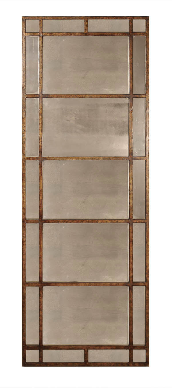  Uttermost's Avidan Antique Gold Mirror Designed By Grace Feyock