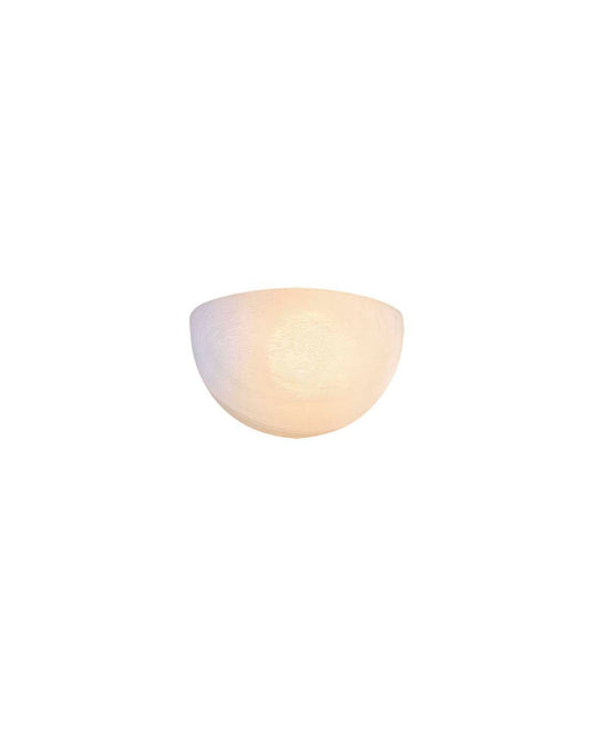  One Light Wall Mount In Etched Marble