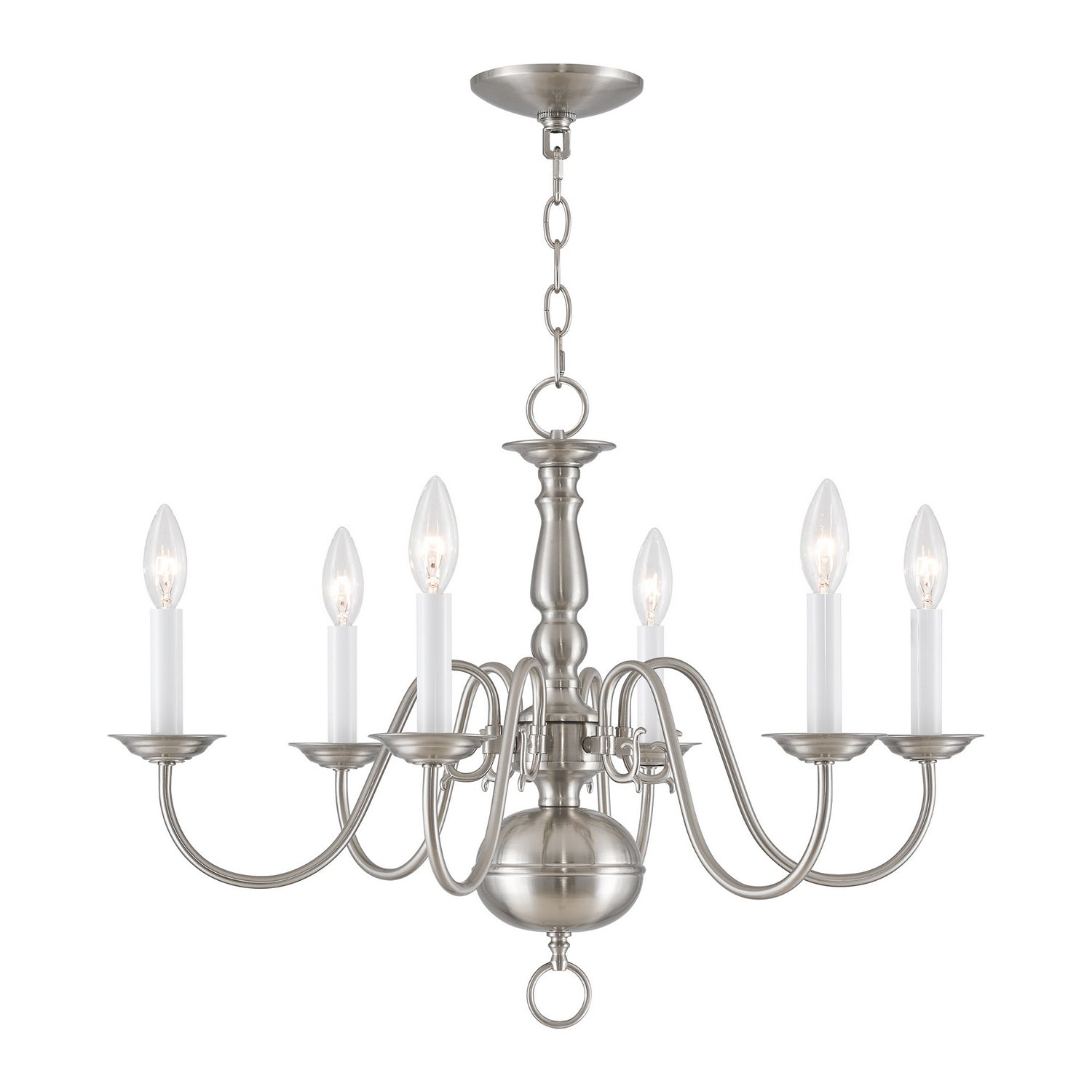 Livex Lighting Williamsburgh 6-Light Chandelier