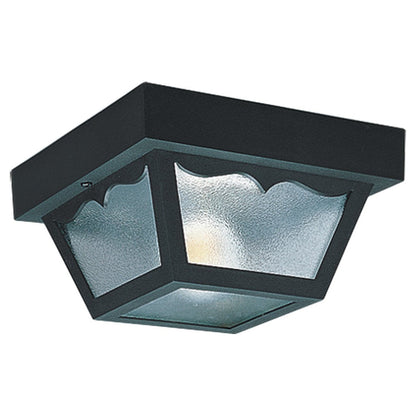  2-Light Outdoor Ceiling Flush Mount