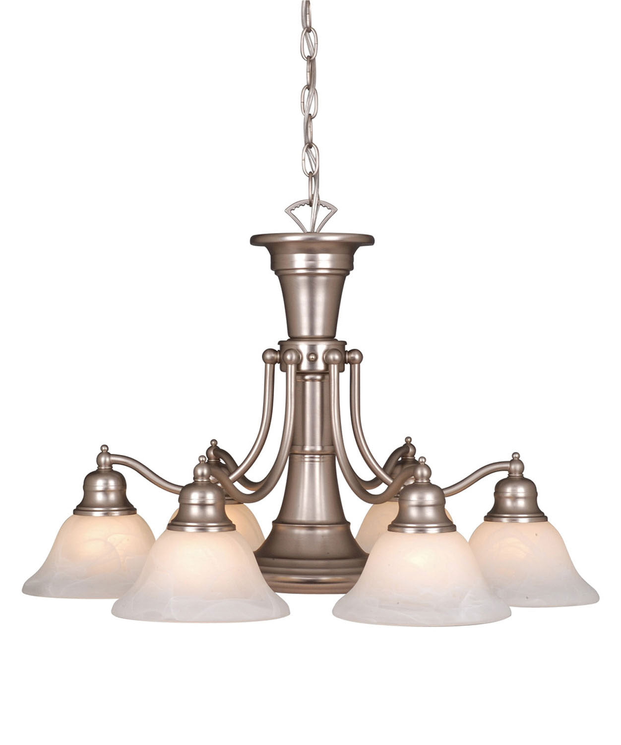  Standford 7-Light Chandelier In Brushed Nickel