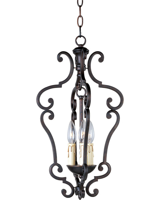 Maxim Richmond 3-Light Entry Foyer Pendant In Colonial Umber