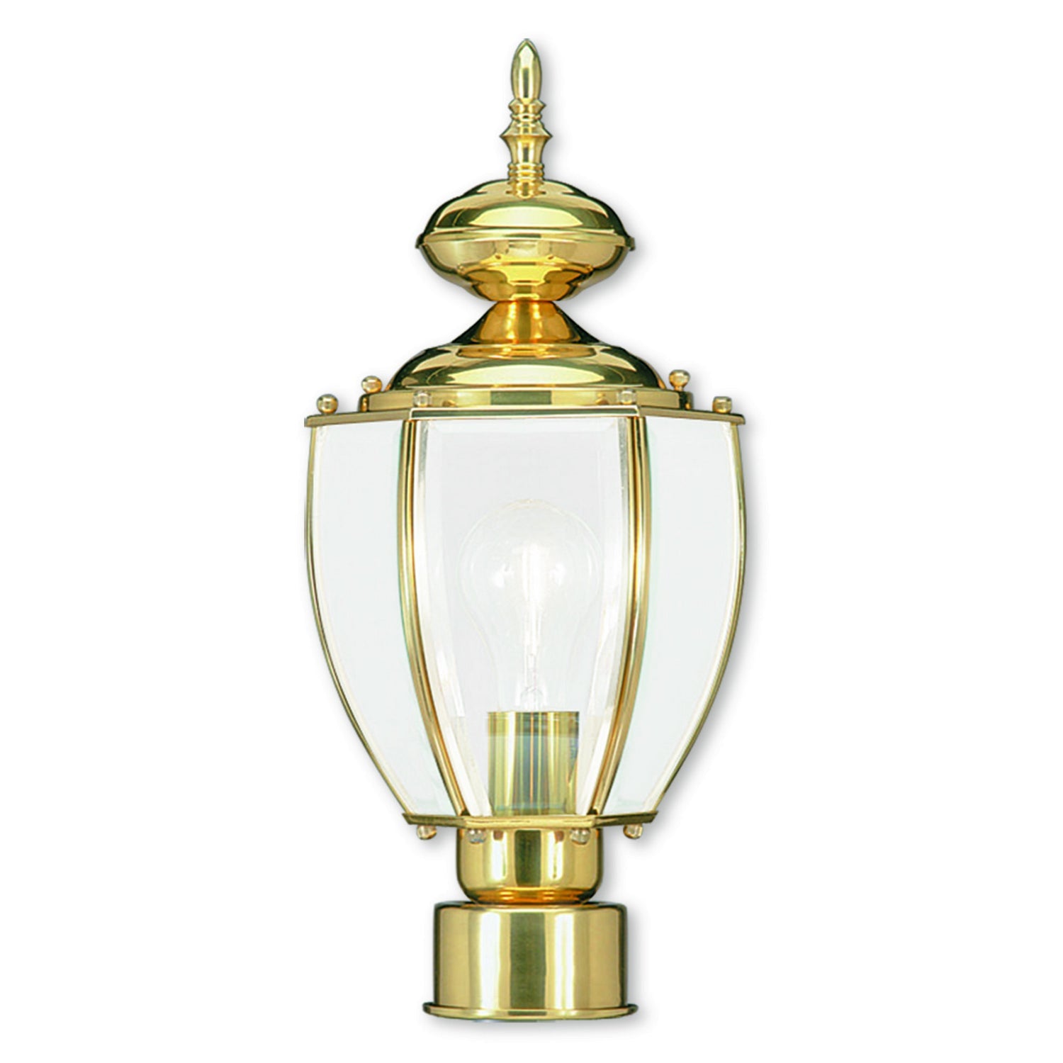 Livex Lighting Basics 1-Light Post-Top Lanterm