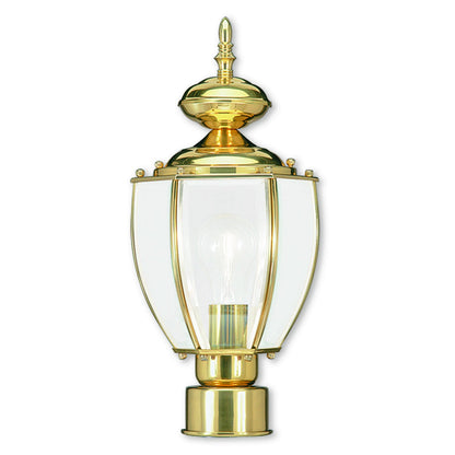 Livex Lighting Basics 1-Light Post-Top Lanterm