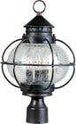 Maxim Portsmouth 3-Light Outdoor Pole/Post Lantern In Oil Rubbed Bronze
