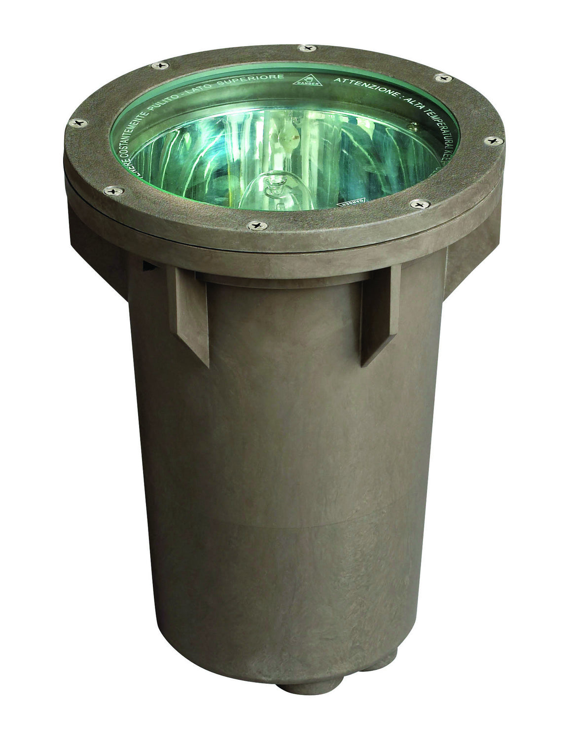  Line Voltage Well Light In Bronze