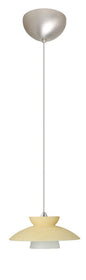  Trilo 1-Light Pendant In Satin Nickel
