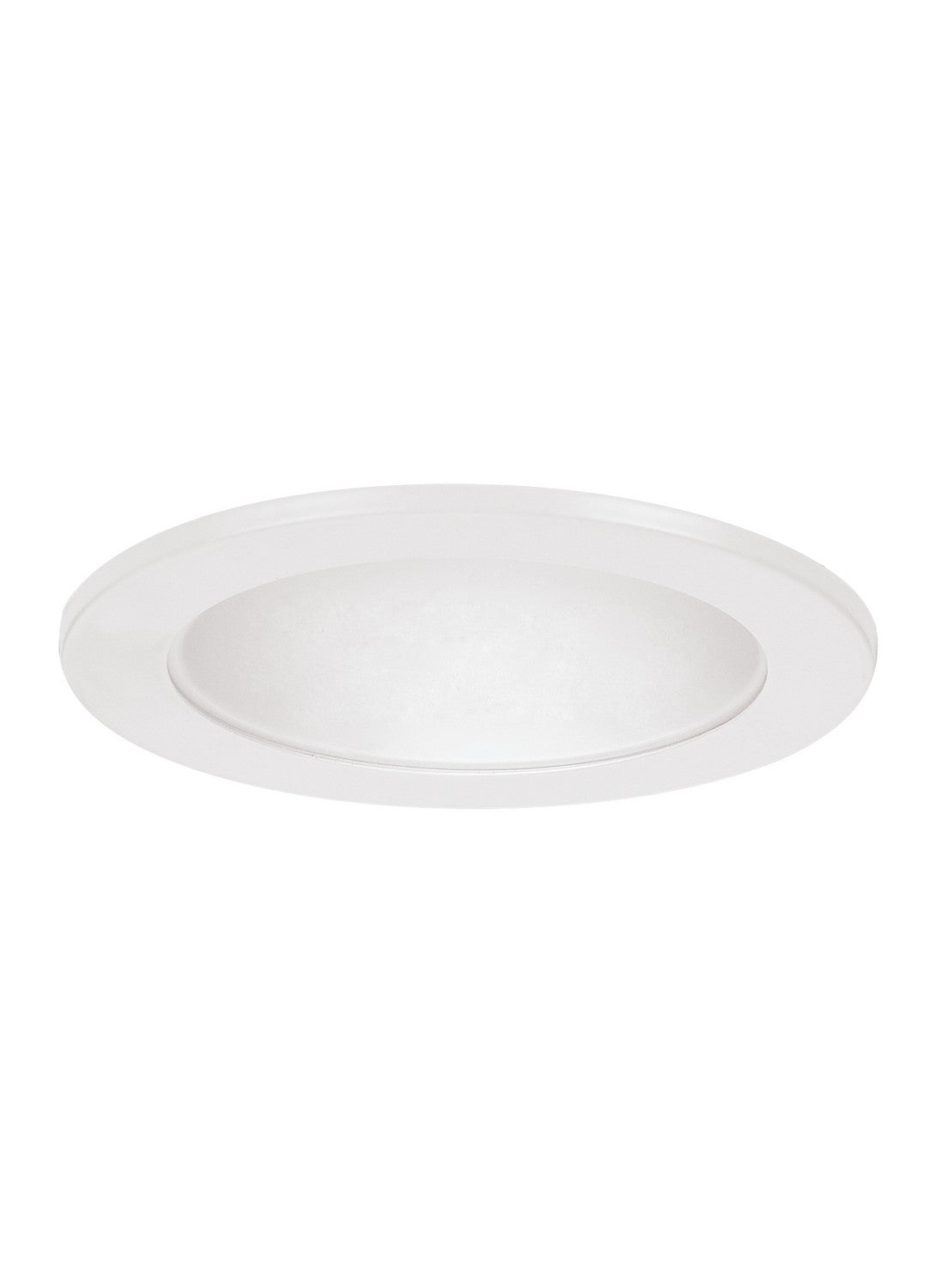  4" Frosted Glass Shower Trim