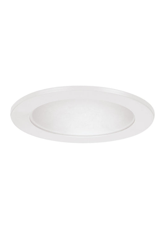  4" Frosted Glass Shower Trim