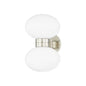  Otsego 2-Light Wall Sconce In Polished Nickel