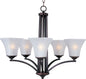 Maxim Aurora 5-Light Chandelier In Oil Rubbed Bronze