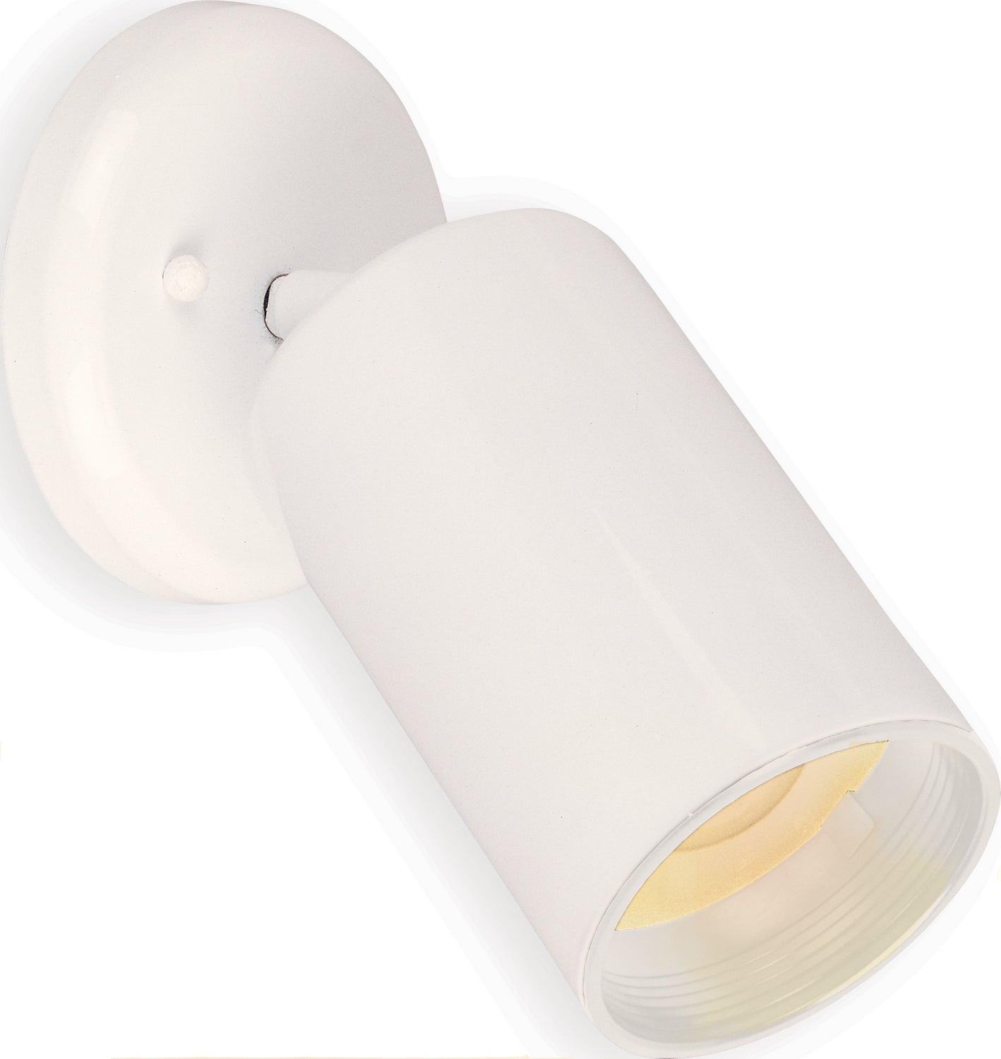 Maxim Spots 1-Light Can Wall/Flush Mount In White