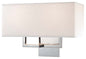  2-Light Wall Sconce In Chrome