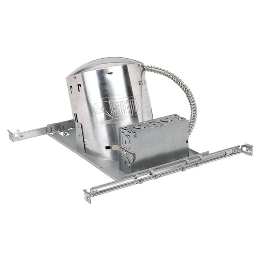 6" New Construction IC Airtight Sloped Ceiling Recessed Housing