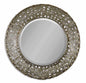  Uttermost's Alita Champagne Woven Metal Mirror Designed By Carolyn Kinder