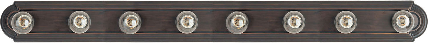 Maxim Essentials 8-Light Bath Vanity In Oil Rubbed Bronze