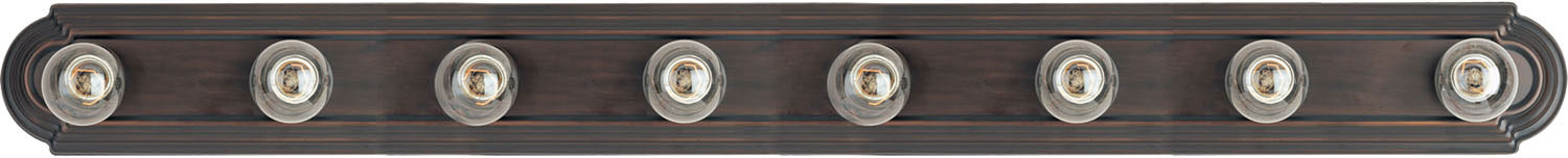 Maxim Essentials 8-Light Bath Vanity In Oil Rubbed Bronze