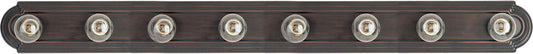 Maxim Essentials 8-Light Bath Vanity In Oil Rubbed Bronze