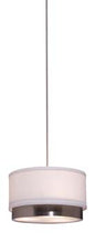  Scandia Pendant In Brushed Nickel