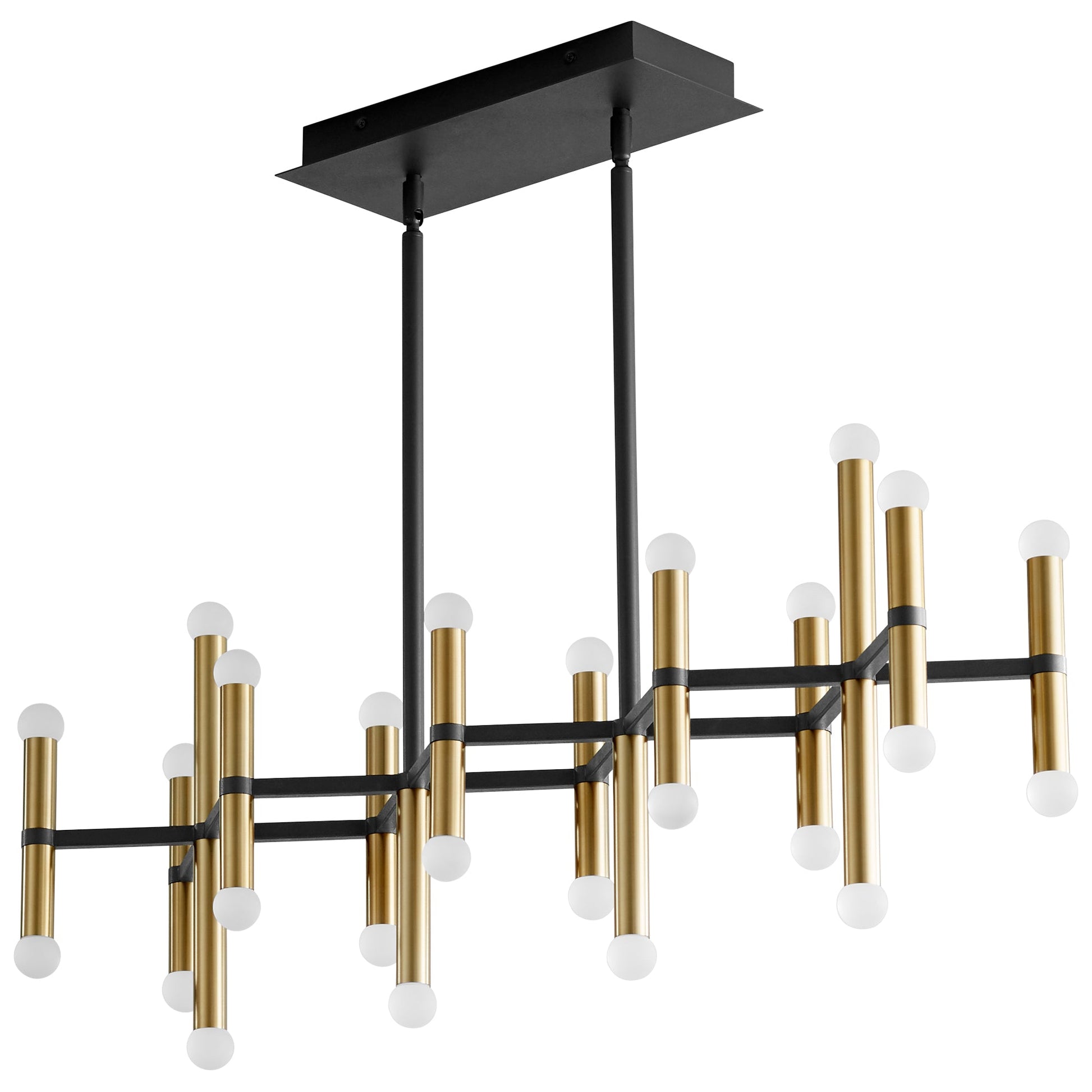  Nero 26-Light Linear Chandelier