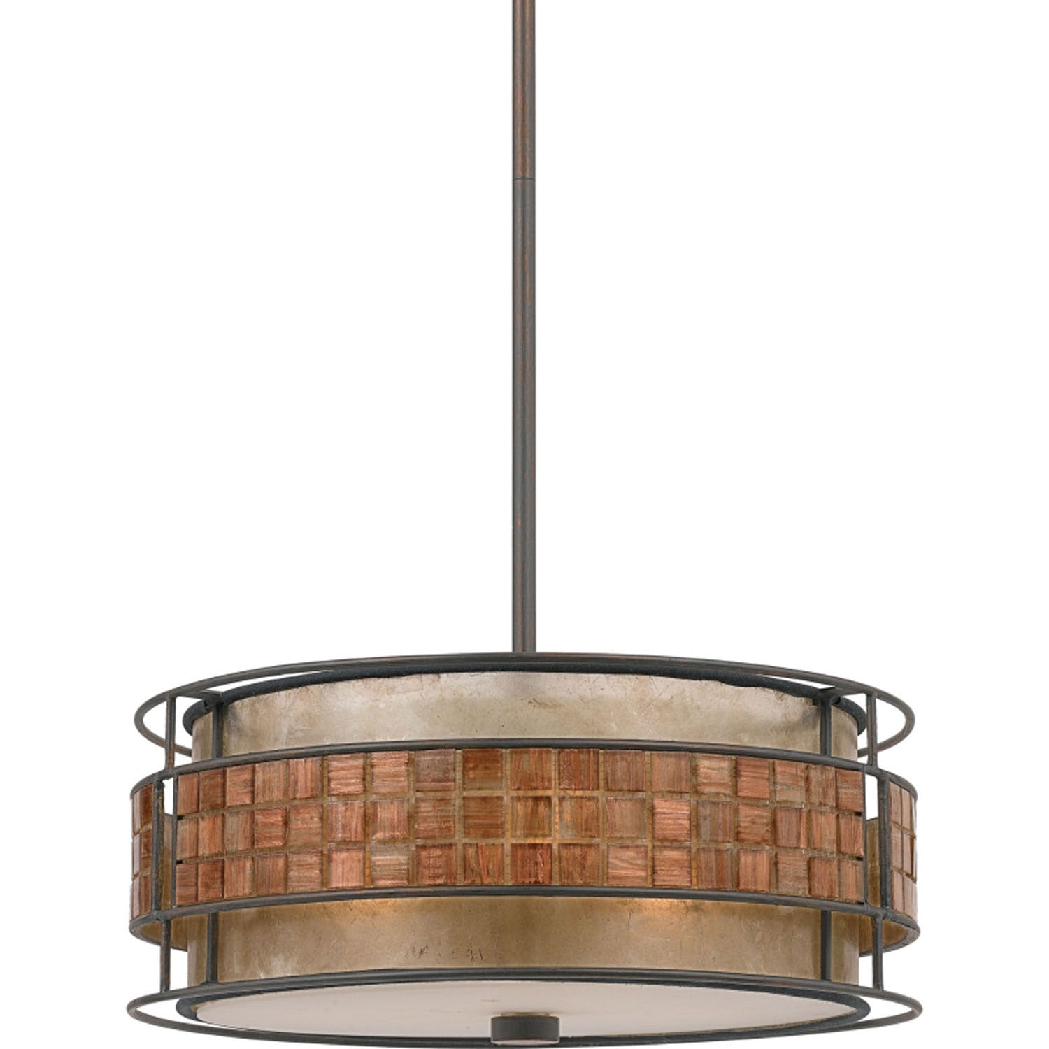  Laguna 3-Light Pendant In Renaissance Copper