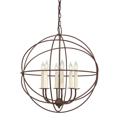 Globe 6-Light Chandelier