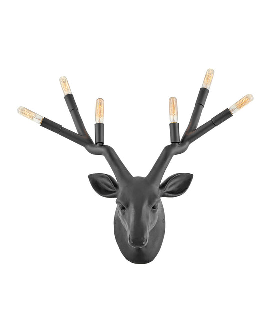  Stag Six Light Sconce