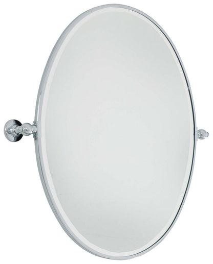  Pivot Large Oval Beveled Mirror