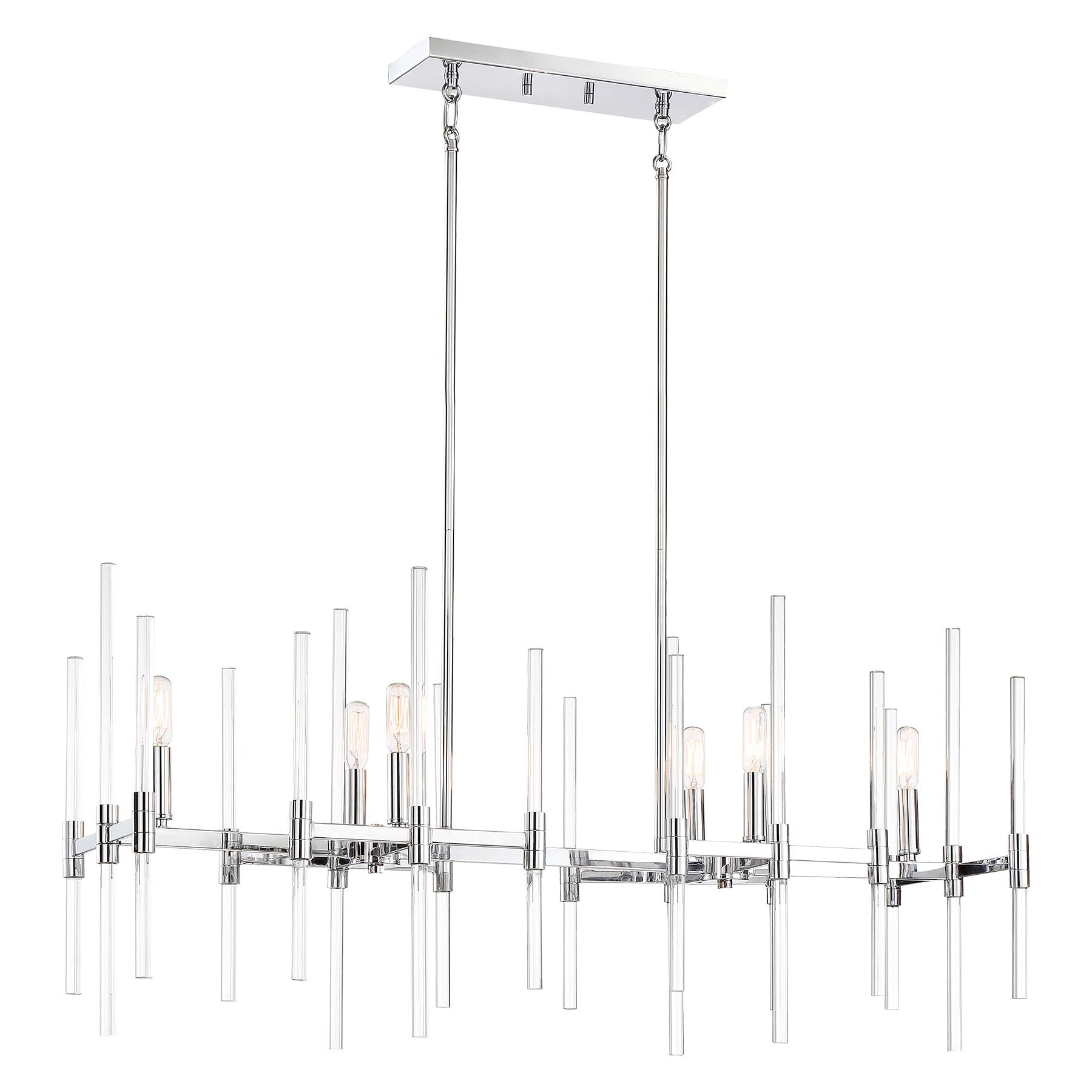  Pillar Island Fixture In Chrome