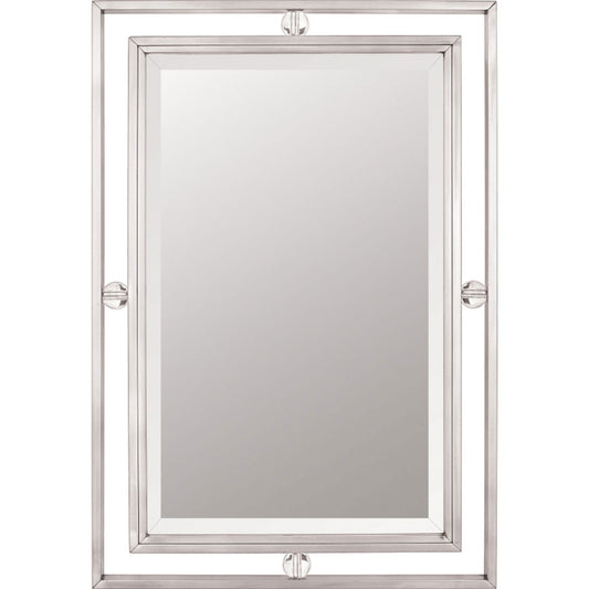  Downtown Mirror In Brushed Nickel