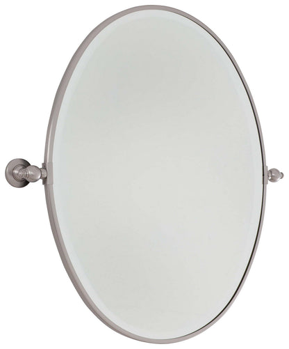  Pivot Large Oval Beveled Mirror