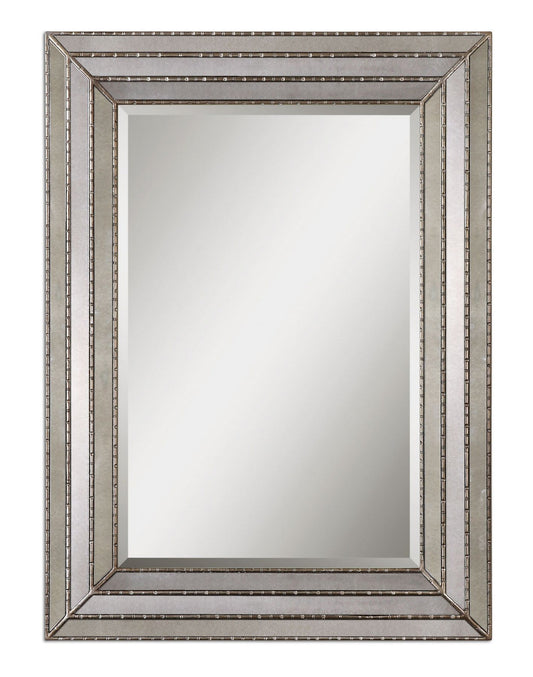  Uttermost's Seymour Antique Silver Mirror Designed By Grace Feyock