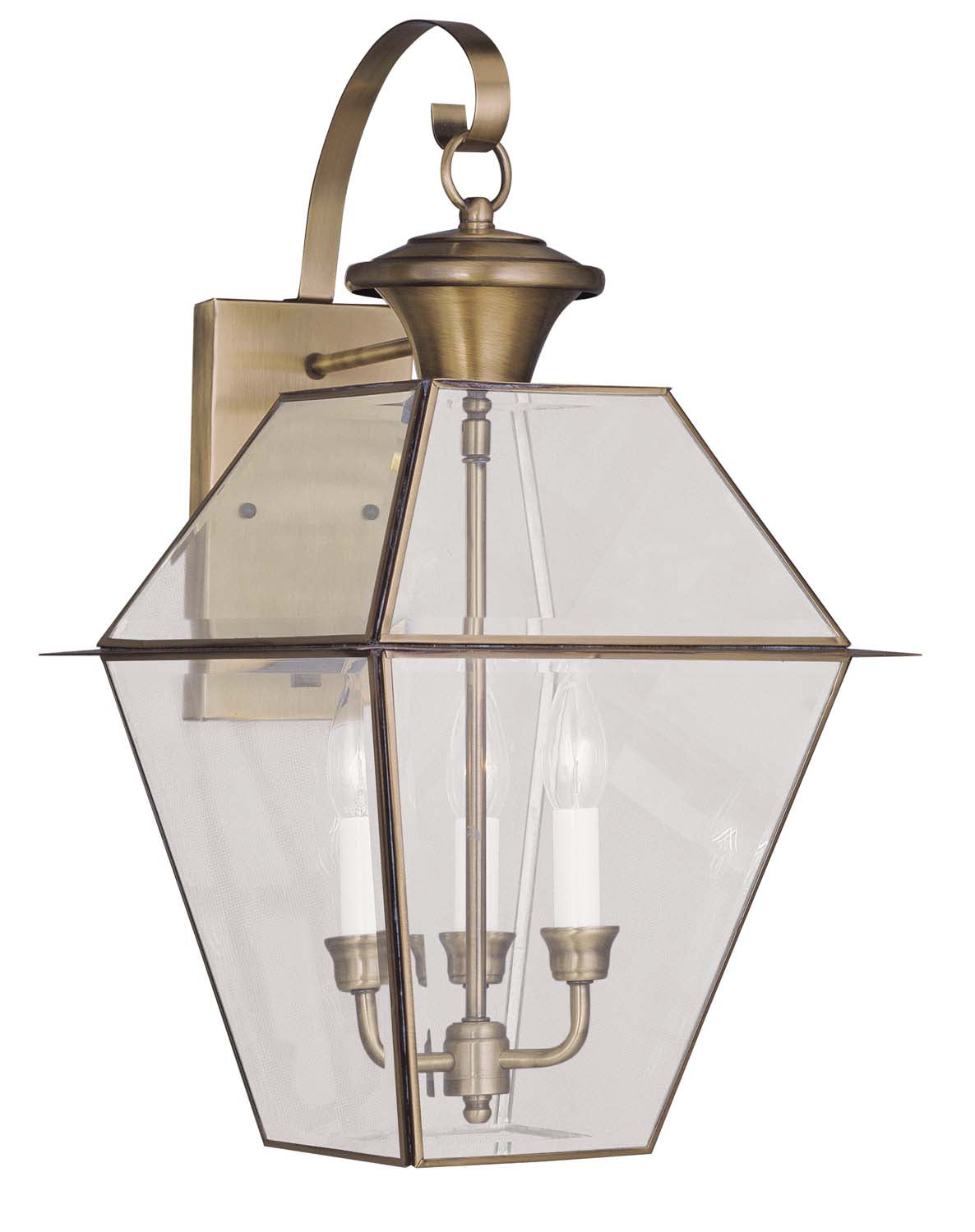 Livex Lighting Westover 3-Light Outdoor Wall Lantern